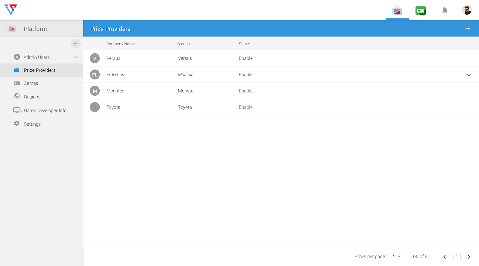 Legacy Dashboard
